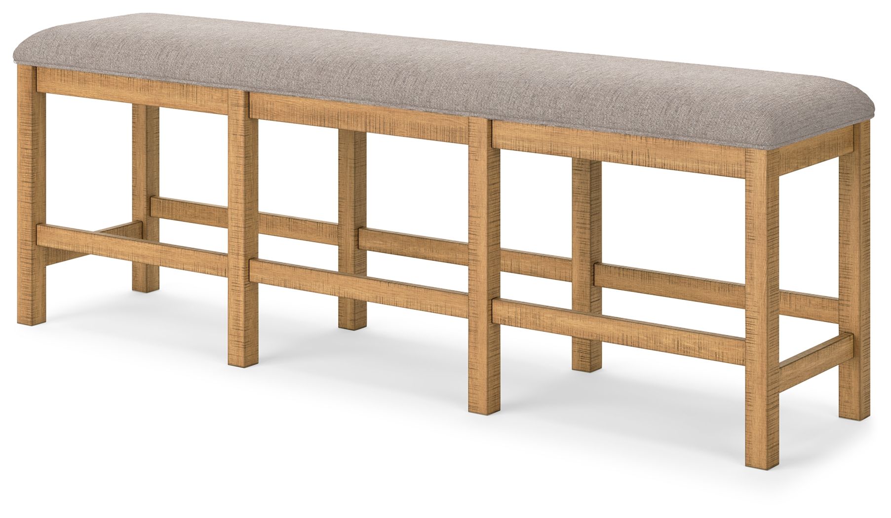 Havonplane - Brown - XL Counter Height Upholstered Dining Bench - Urban Living Furniture (Los Angeles, CA)