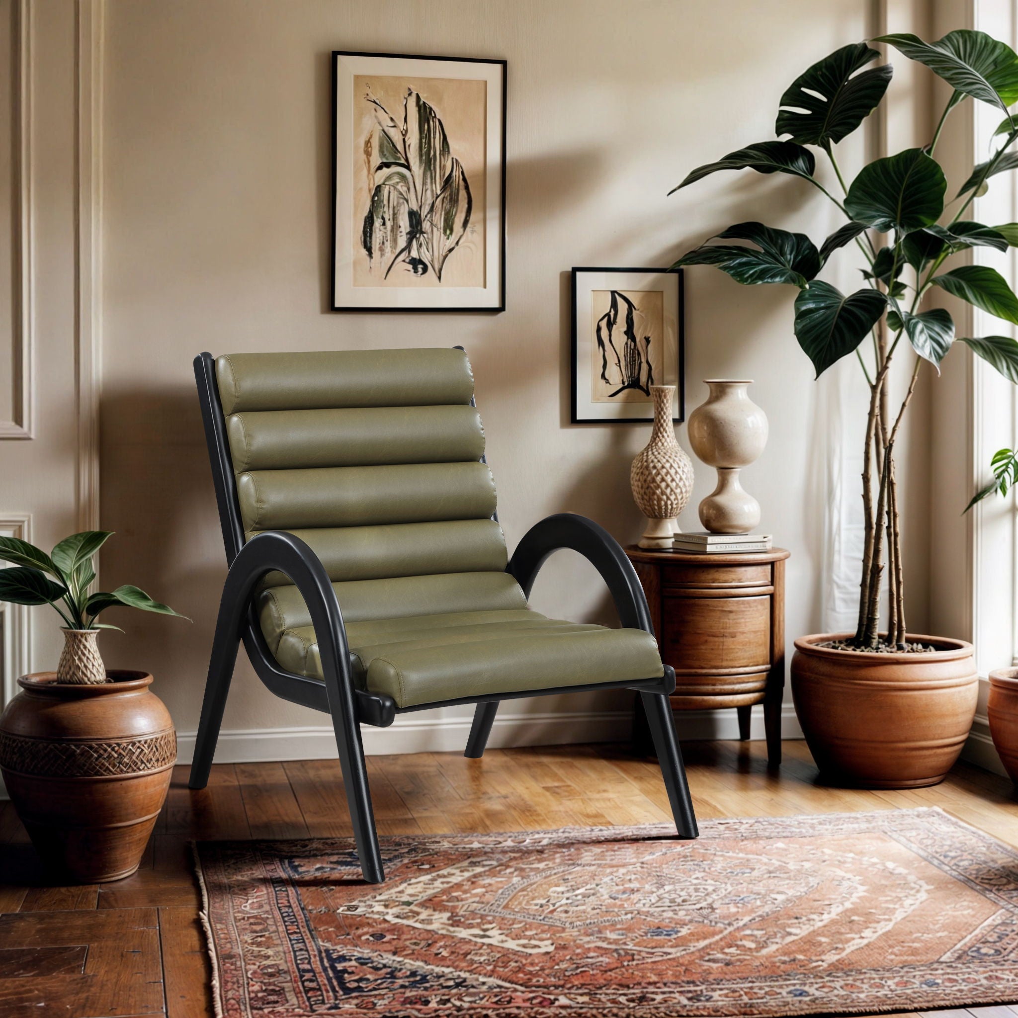 Randal - Accent Chair - Black Frame - Urban Living Furniture (Los Angeles, CA)