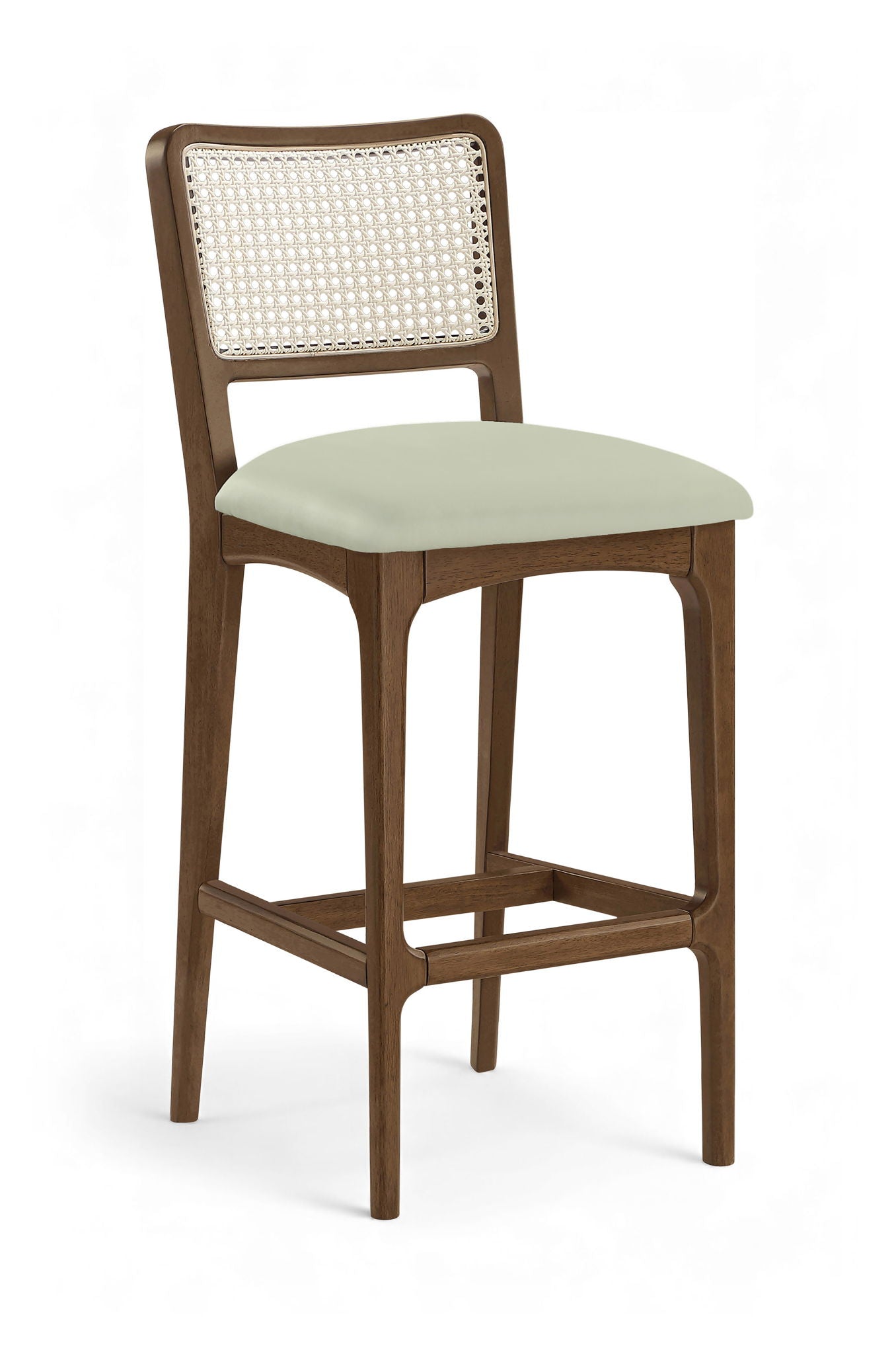 Atrium - Upholstered Bar Stool (Set of 2) - Brushed Brown Frame - Urban Living Furniture (Los Angeles, CA)