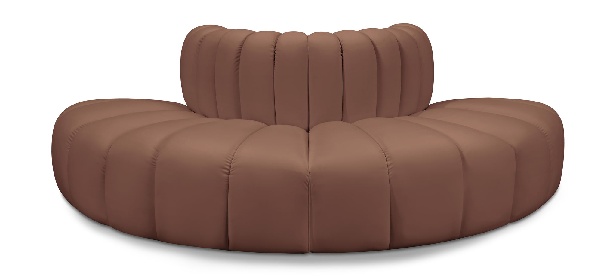 Arc - Faux Leather 4 Piece Modular Sofa - Urban Living Furniture (Los Angeles, CA)