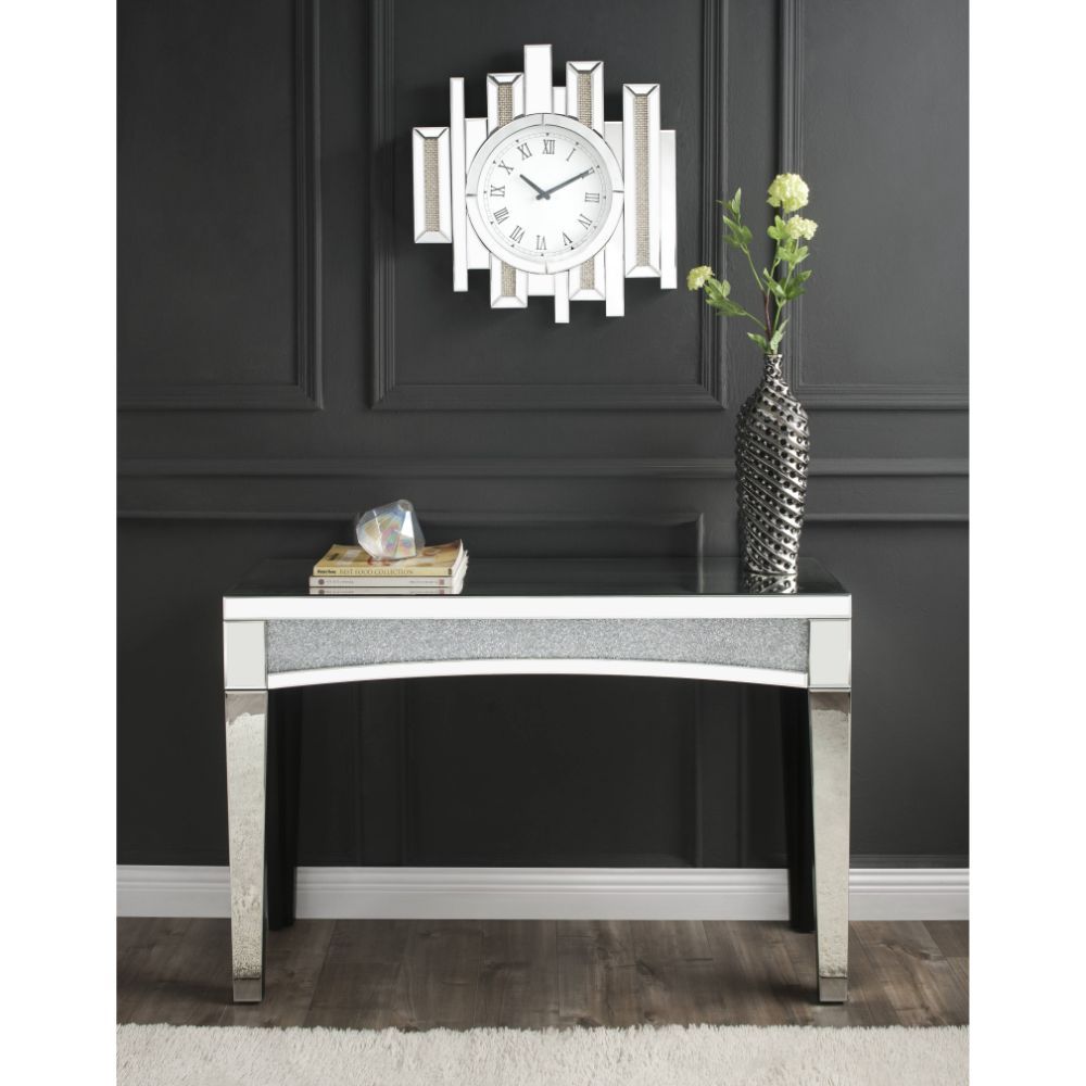 Ornat - 22" Wall Clock - Faux Square Diamonds - Urban Living Furniture (Los Angeles, CA)