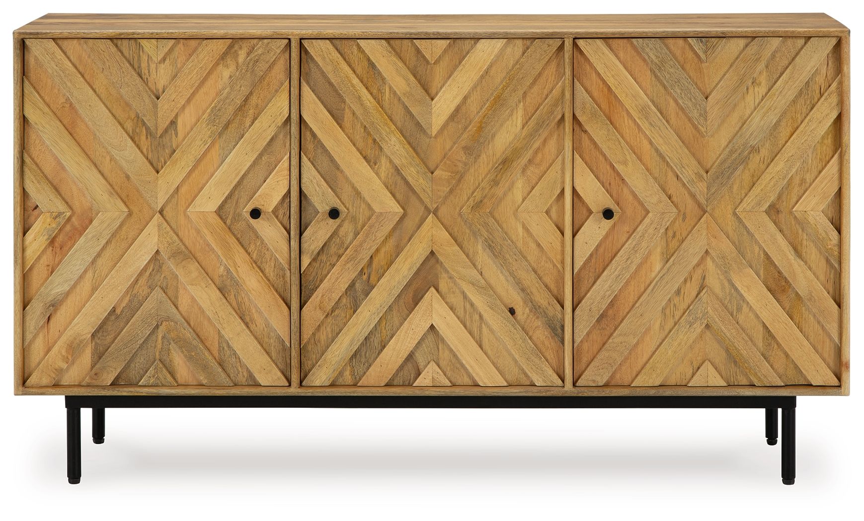 Cadewick - Natural - Accent Cabinet - Urban Living Furniture (Los Angeles, CA)