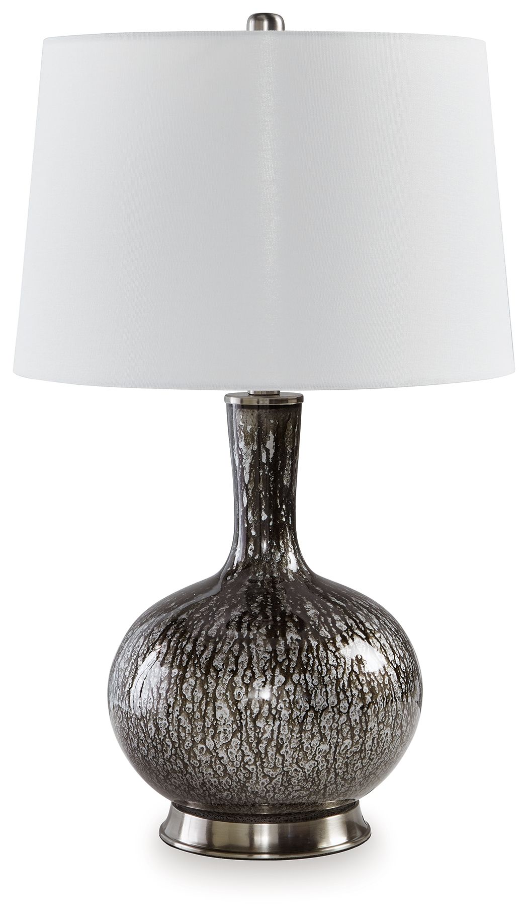 Tenslow - Antique Black - Glass Table Lamp - Urban Living Furniture (Los Angeles, CA)