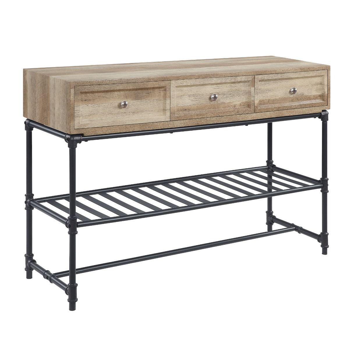 Brantley II - Sofa Table - Oak & Sandy Black - Urban Living Furniture (Los Angeles, CA)