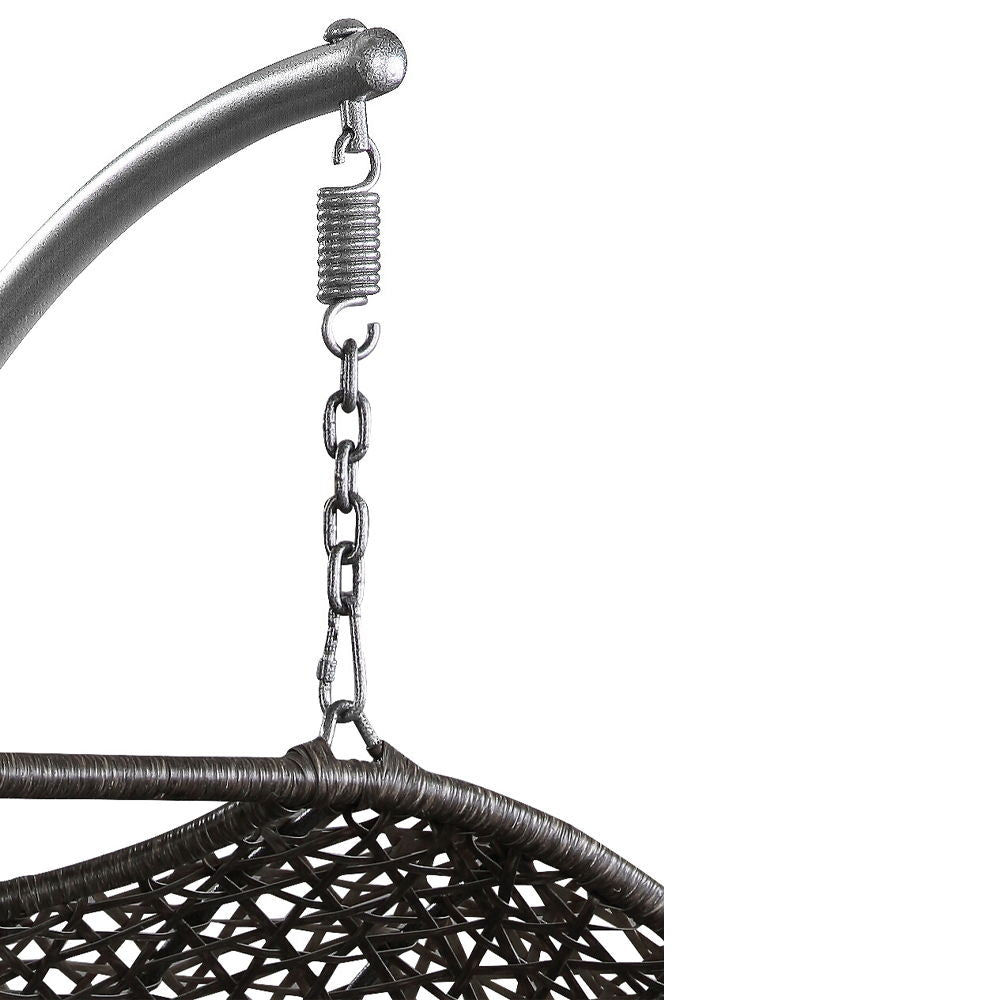 Vasant - 52" Hanging Chair - Fabric & Wicker - Urban Living Furniture (Los Angeles, CA)