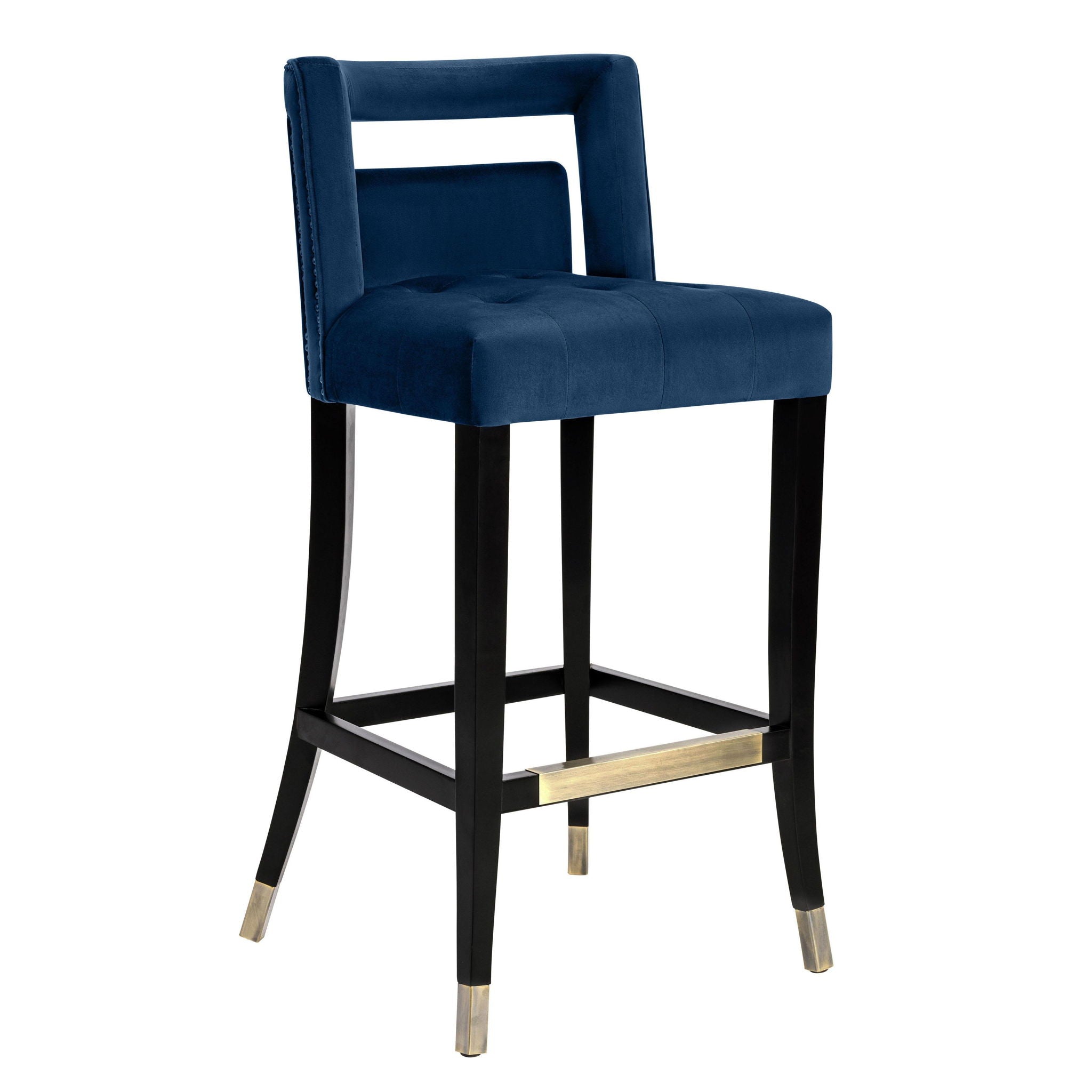 Hart - Velvet Stool - Urban Living Furniture (Los Angeles, CA)