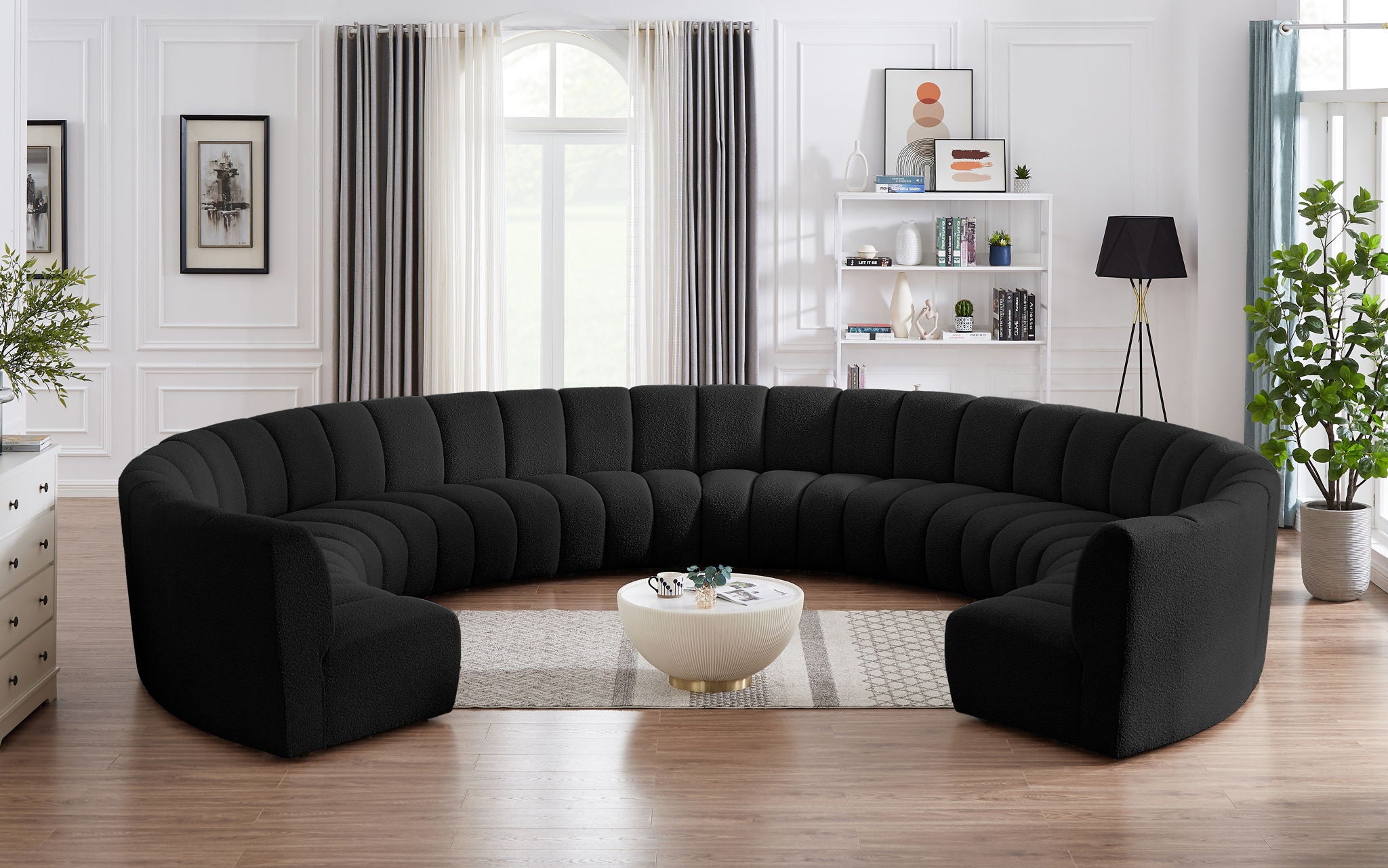 Infinity - 10 Piece Boucle Modular Sectional - Urban Living Furniture (Los Angeles, CA)