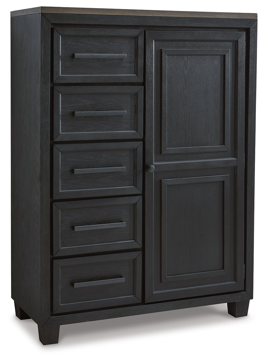 Foyland - Black / Brown - Door Chest - Urban Living Furniture (Los Angeles, CA)