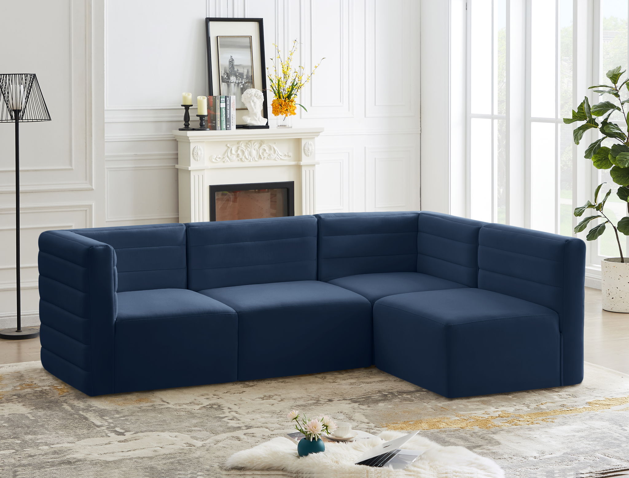 Quincy - 4 Piece Modular Sectional - Urban Living Furniture (Los Angeles, CA)