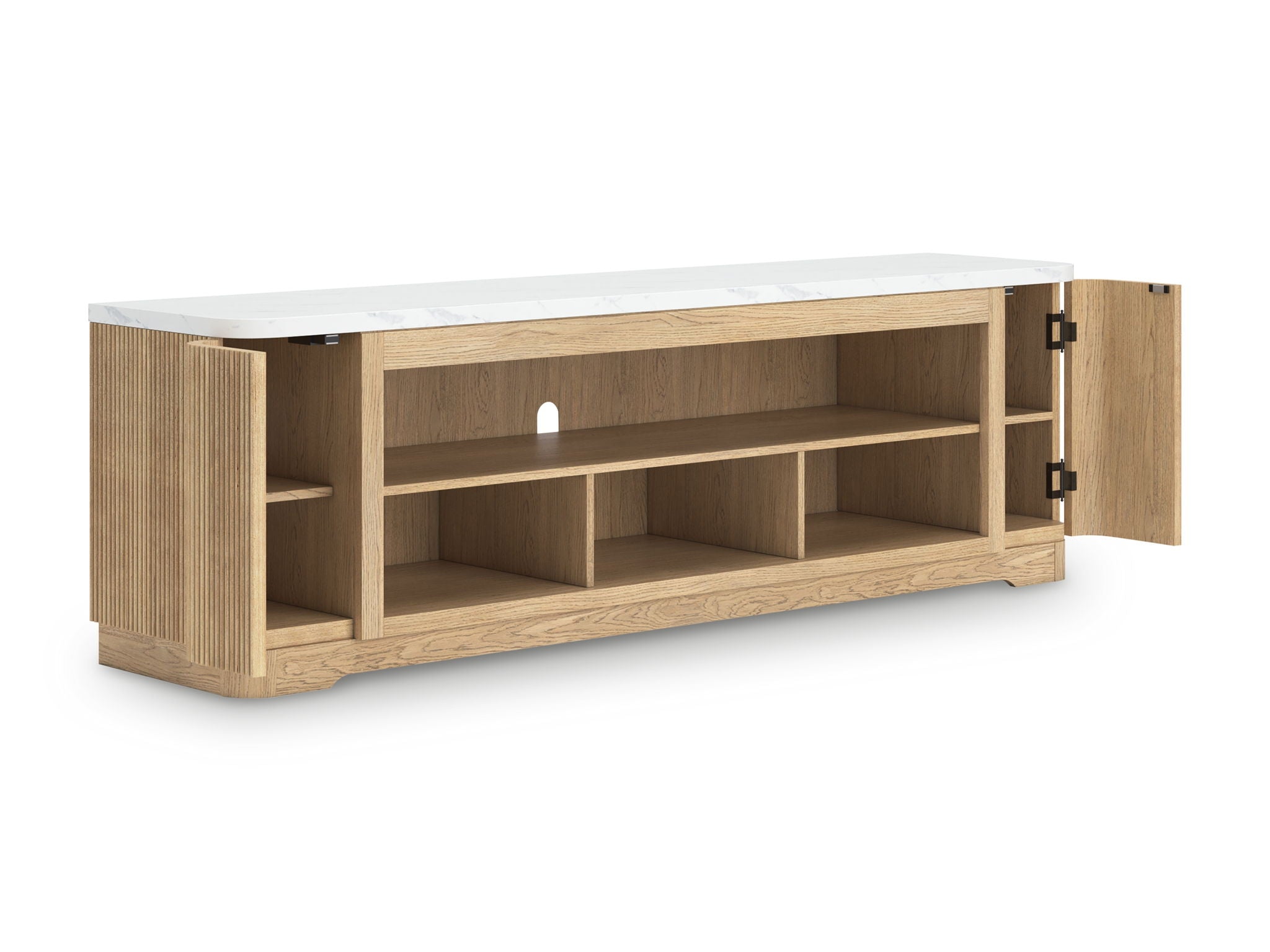 Camdill - Light Brown - XL TV Stand With Fireplace Option - Urban Living Furniture (Los Angeles, CA)