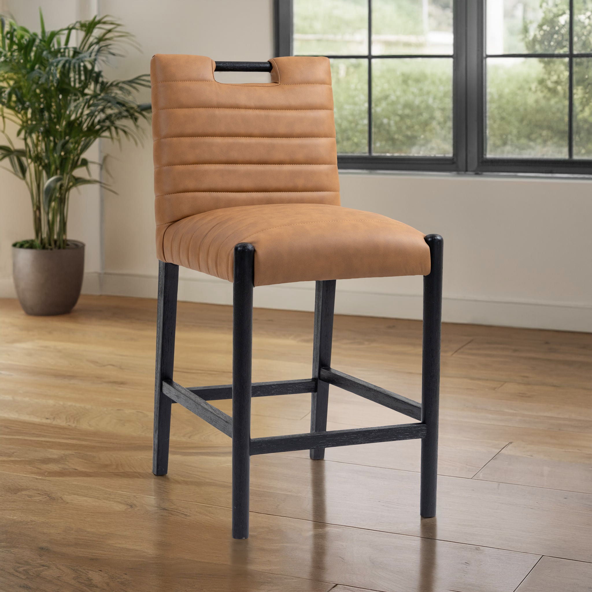 Aimee - Counter Stool - Black Legs - Urban Living Furniture (Los Angeles, CA)