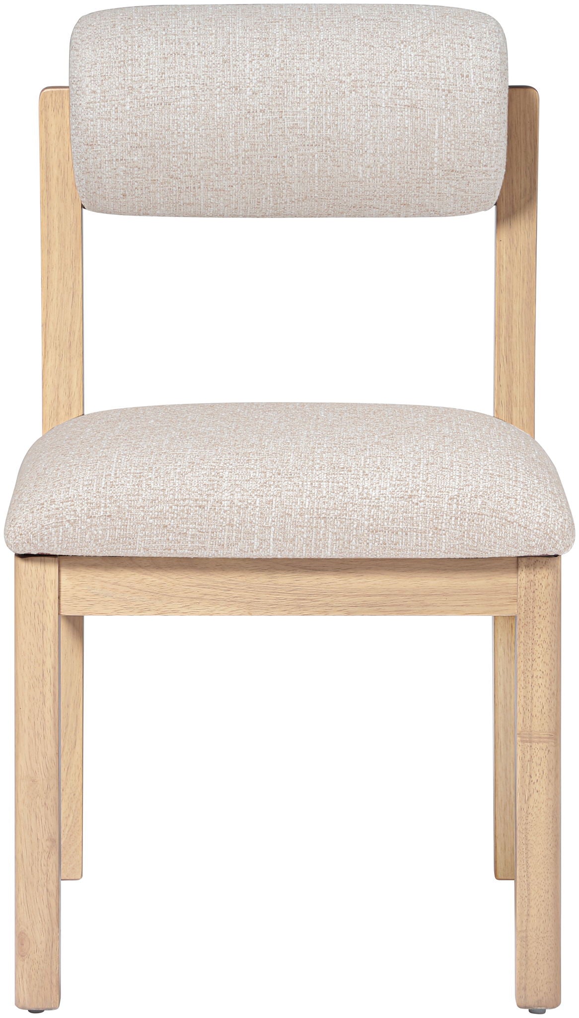 Roundhill - Fabric Dining Chair (Set of 2) - Natural Frame - Urban Living Furniture (Los Angeles, CA)