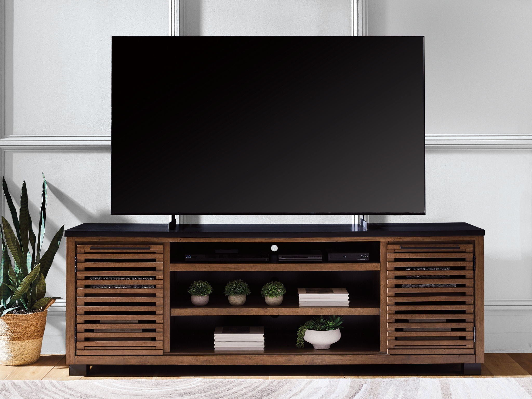 Kallari - TV Stand With Fireplace Option - Urban Living Furniture (Los Angeles, CA)