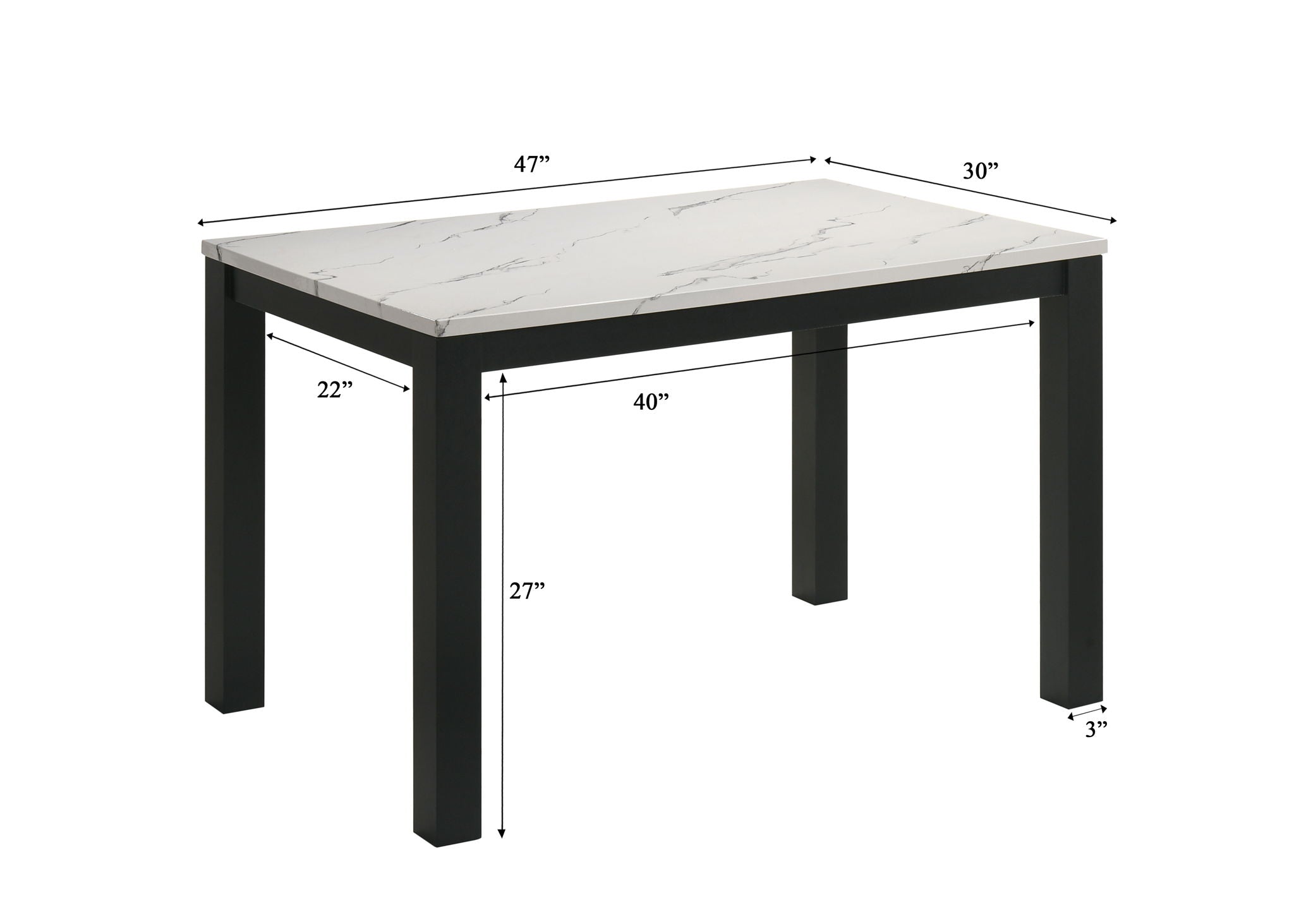 Resia - Dining Table - Urban Living Furniture (Los Angeles, CA)
