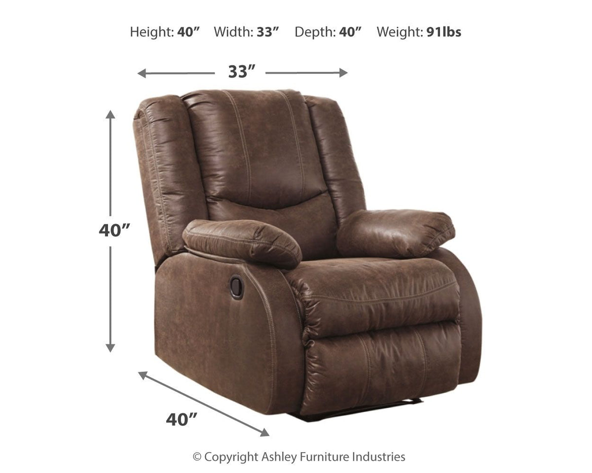 Bladewood - Zero Wall Recliner - Coffee - Urban Living Furniture (Los Angeles, CA)