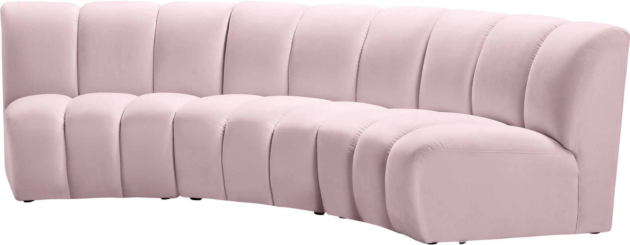 Infinity - 3 Piece Velvet Modular Sectional - Urban Living Furniture (Los Angeles, CA)