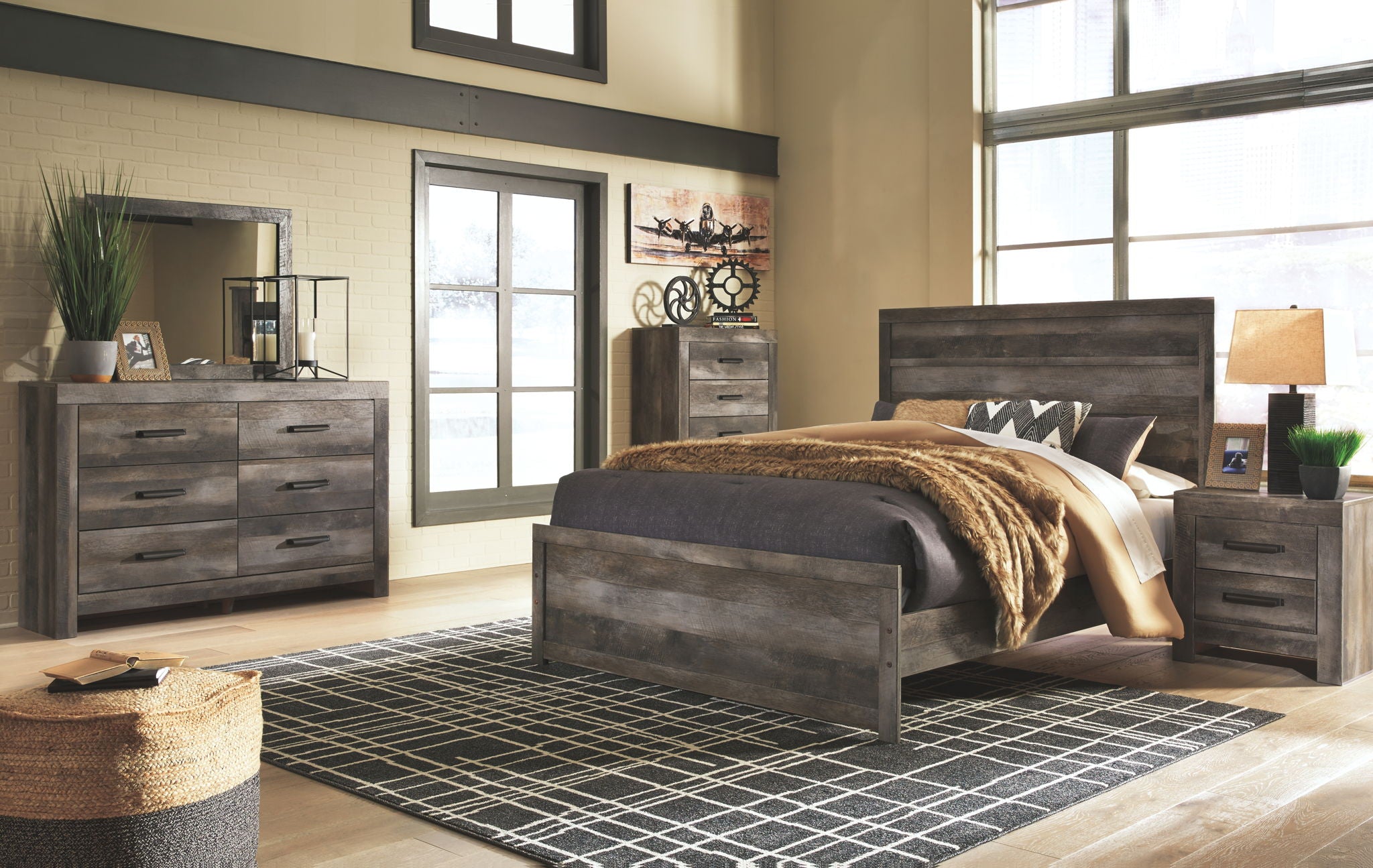 Wynnlow - Panel Bedroom Set - Urban Living Furniture (Los Angeles, CA)