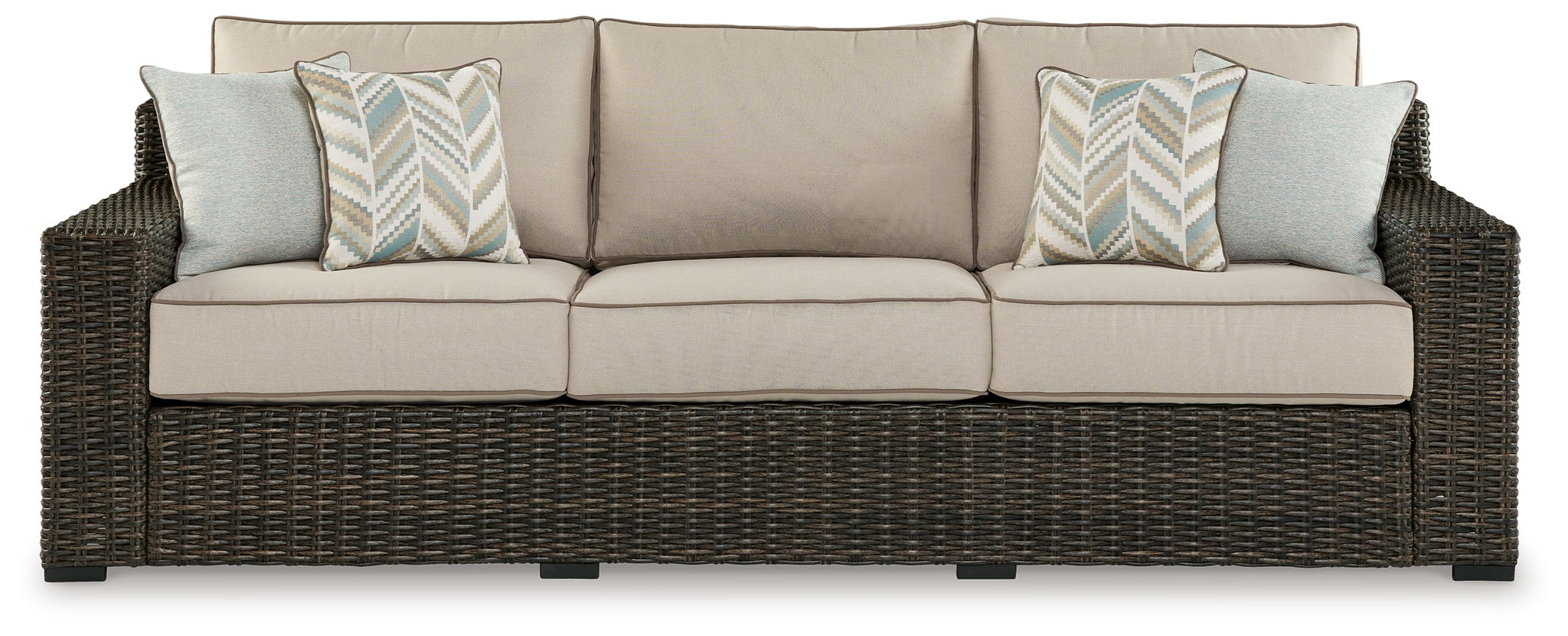 Coastline Bay - Brown - Sofa With Cushion - Urban Living Furniture (Los Angeles, CA)