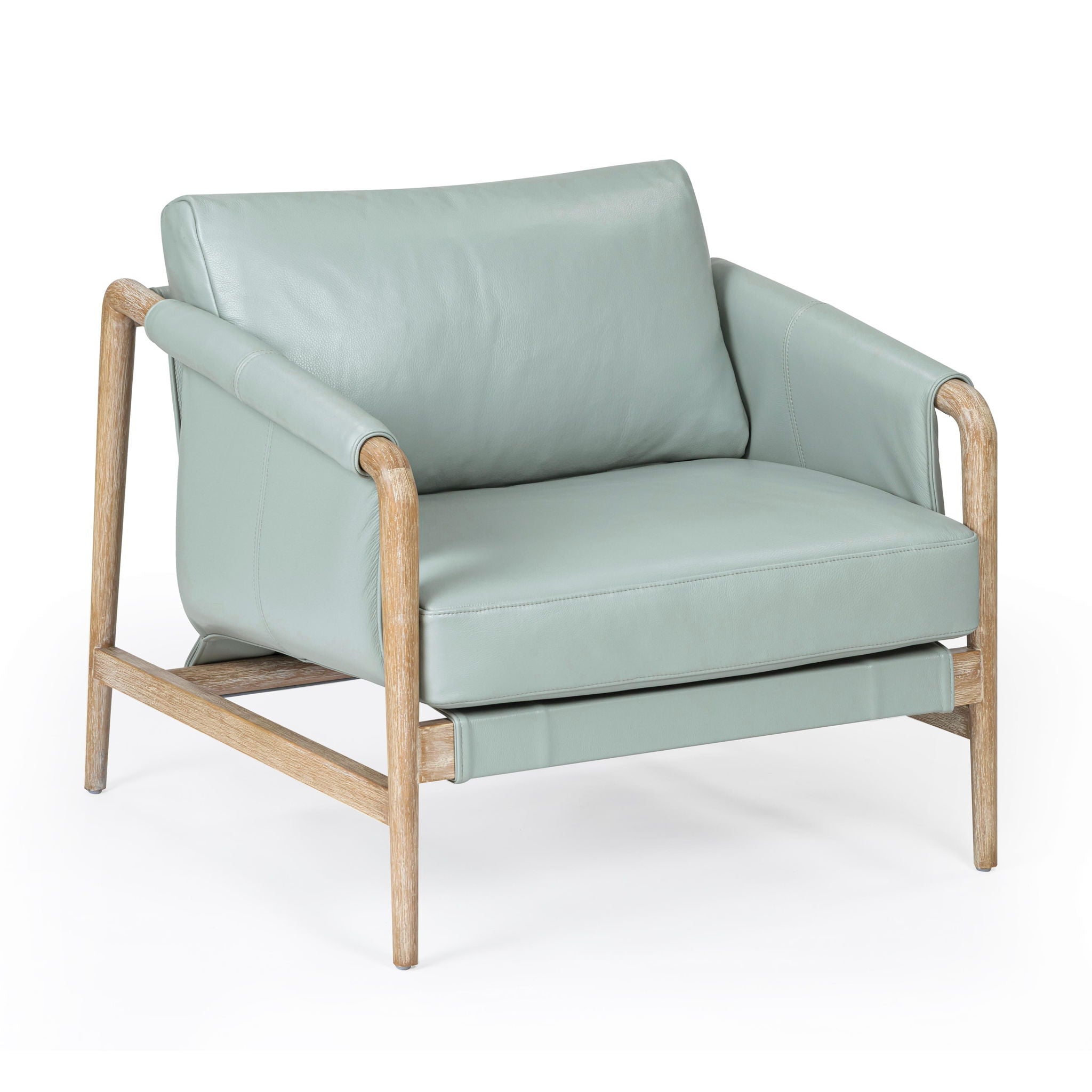 Chakka - Genuine Leather Accent Chair - Urban Living Furniture (Los Angeles, CA)