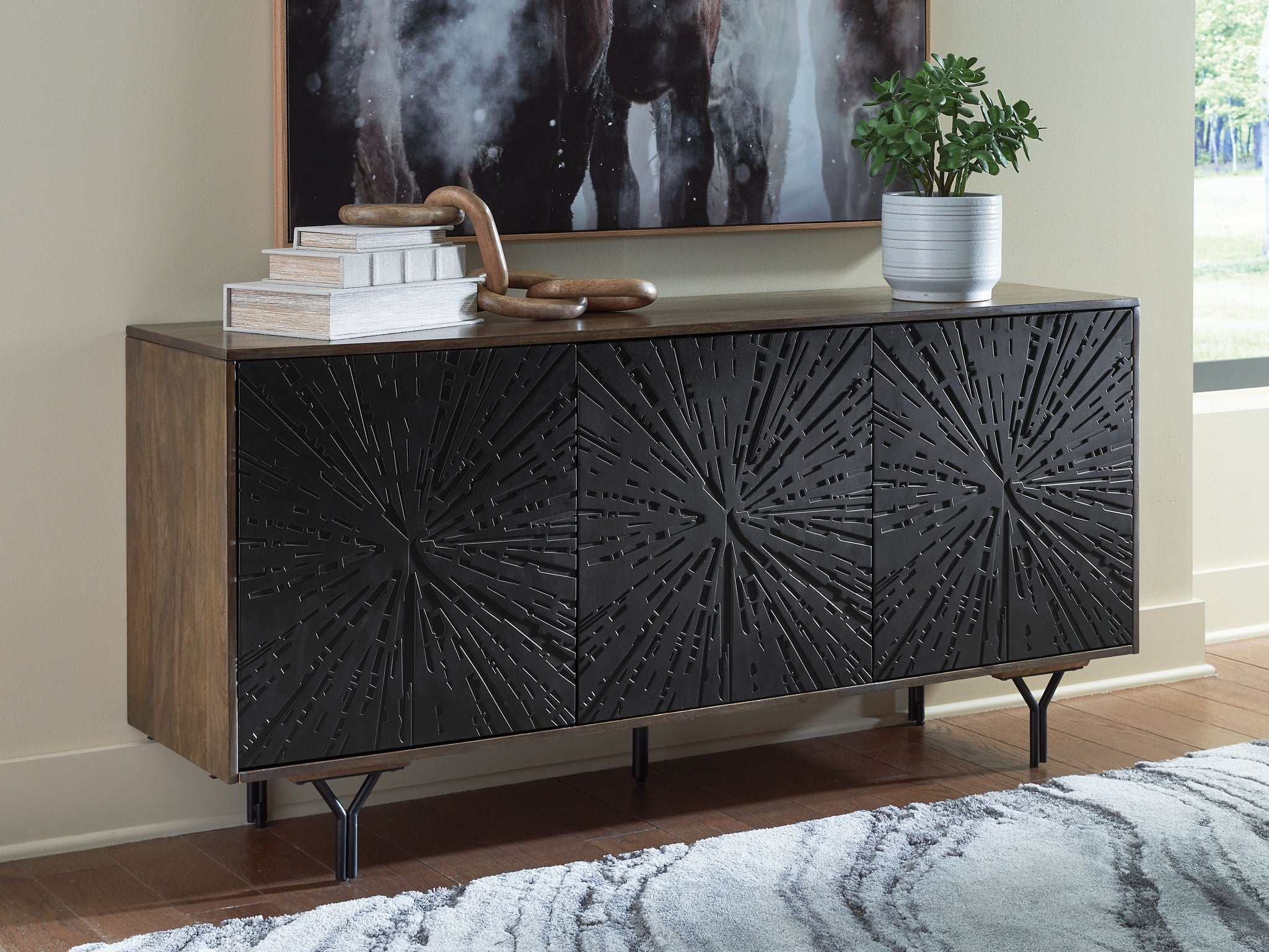 Lavinmont - Multi Brown - Accent Cabinet - Urban Living Furniture (Los Angeles, CA)