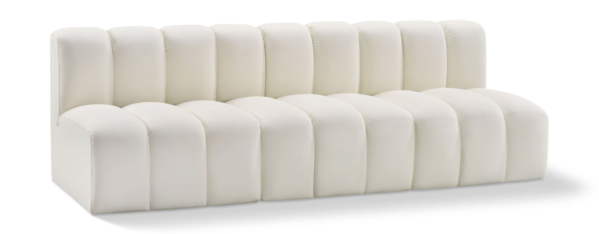 Arc - Faux Leather 3 Seats Modular Sofa - Urban Living Furniture (Los Angeles, CA)