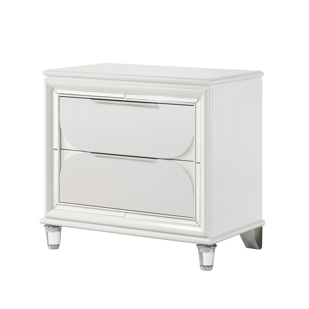 Tarian - Nightstand - Pearl White - Urban Living Furniture (Los Angeles, CA)