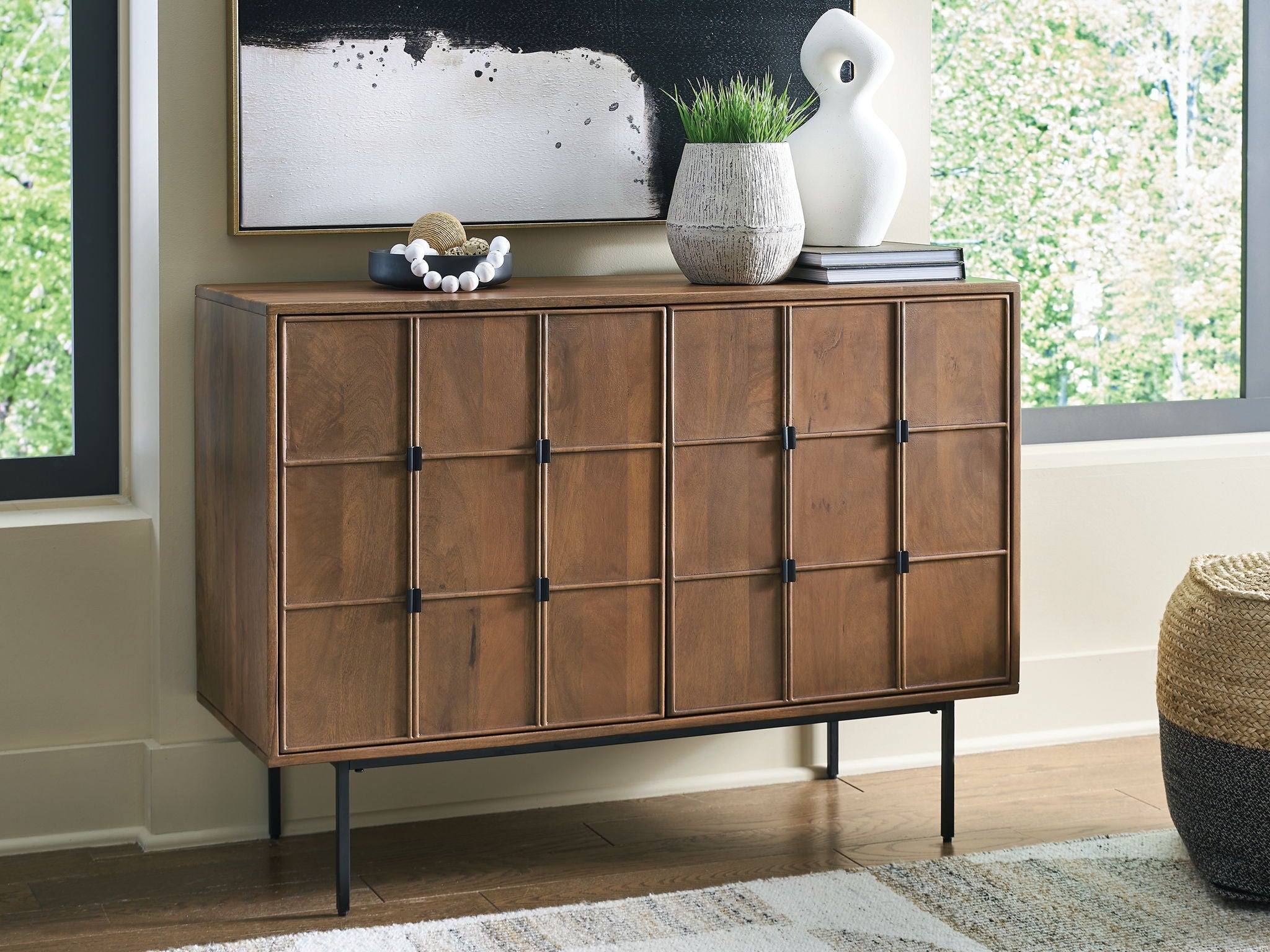 Juddins - Brown - Accent Cabinet - Urban Living Furniture (Los Angeles, CA)