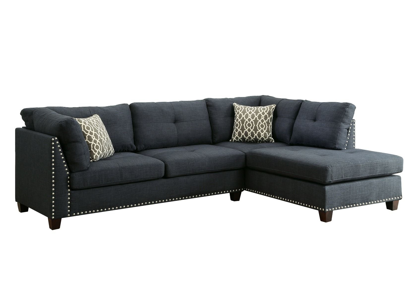 Laurissa - Sectional Sofa & Ottoman (2 Pillows) - Urban Living Furniture (Los Angeles, CA)