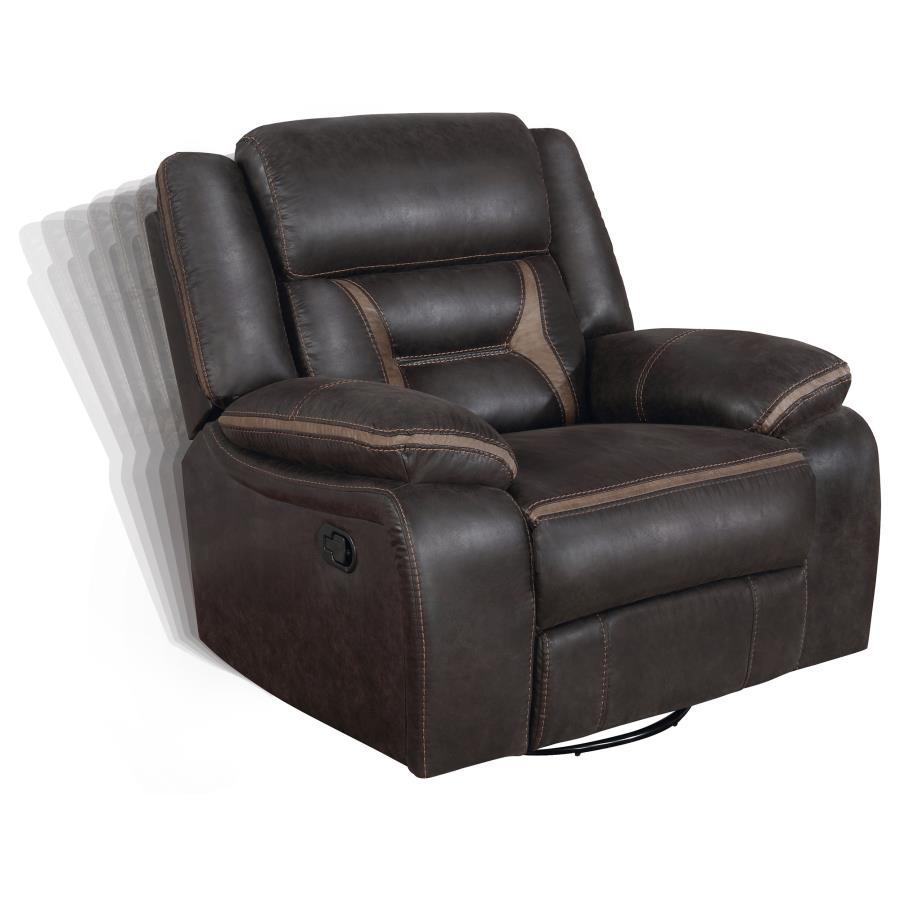 Greer - Upholstered Swivel Glider Recliner Chair - Urban Living Furniture (Los Angeles, CA)