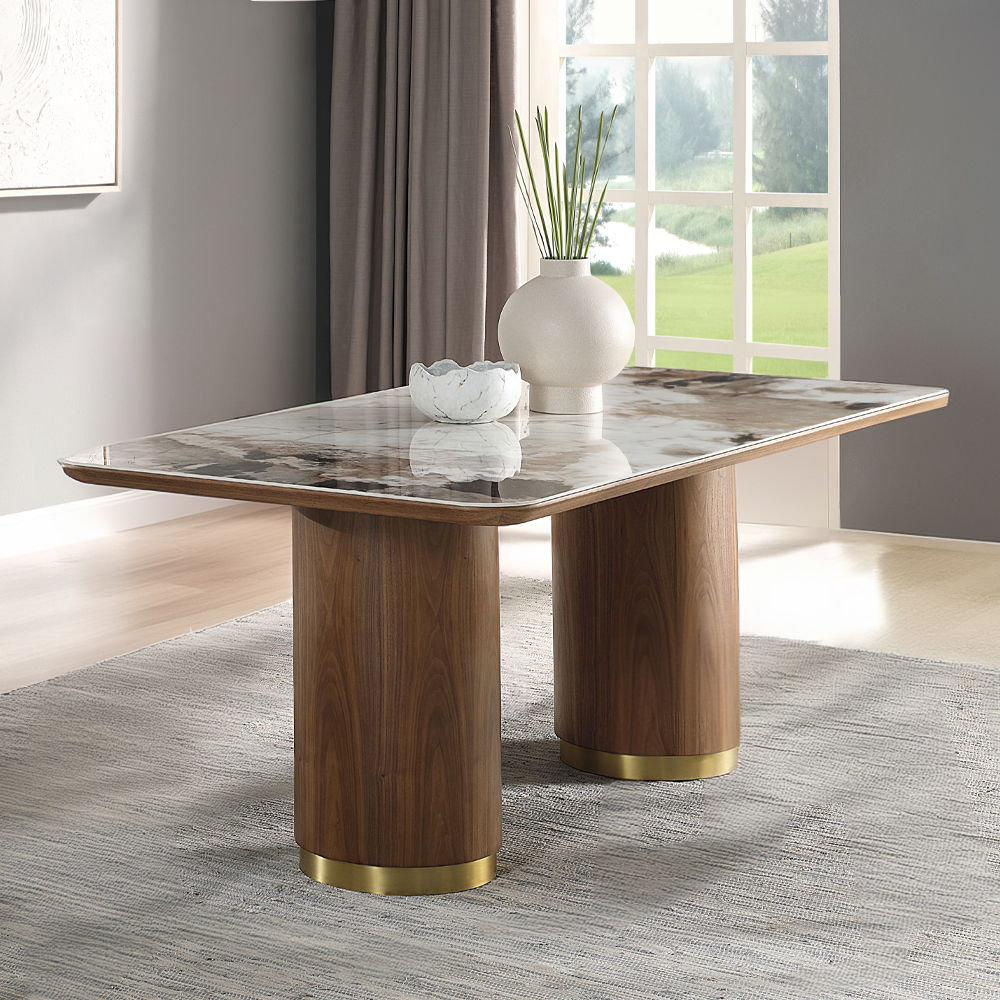 Willene - Dining Table With Ceramic Top - Urban Living Furniture (Los Angeles, CA)