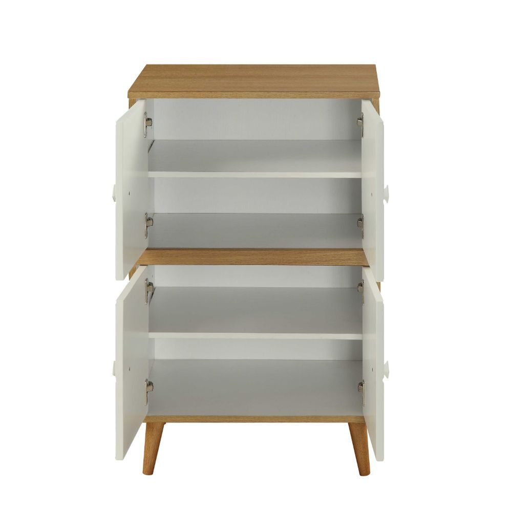 Anita - Cabinet - Natural & White - Urban Living Furniture (Los Angeles, CA)