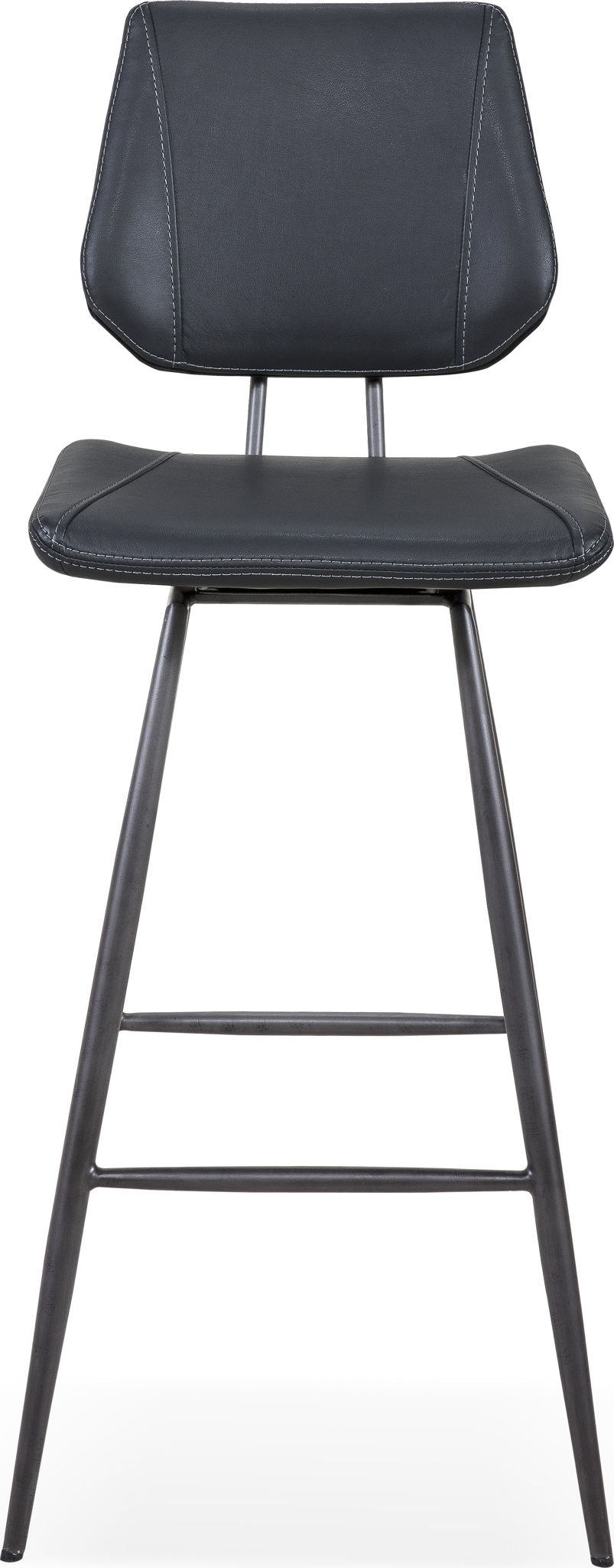Crossroads - Vinson Modern Swivel Bar Stool (Set of 2) - Cobalt