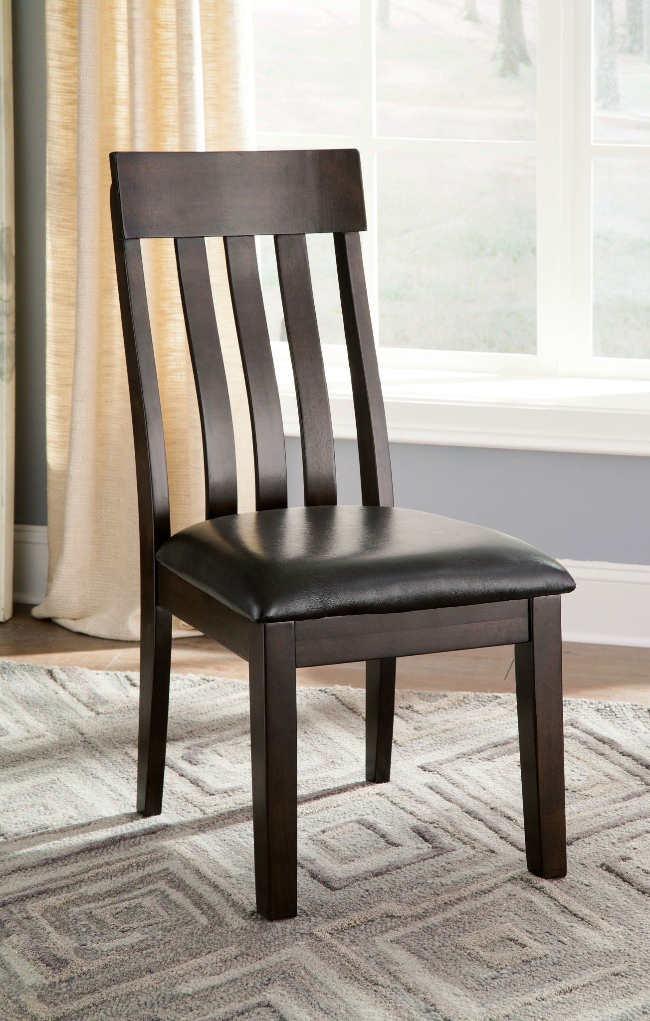 Haddigan - Dining UPH Side Chair (Set of 2) - Dark Brown - Urban Living Furniture (Los Angeles, CA)