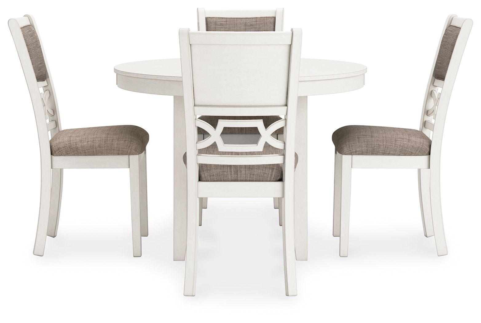 Erinberg - Antique White - Dining Room Table Set (Set of 5) - Urban Living Furniture (Los Angeles, CA)