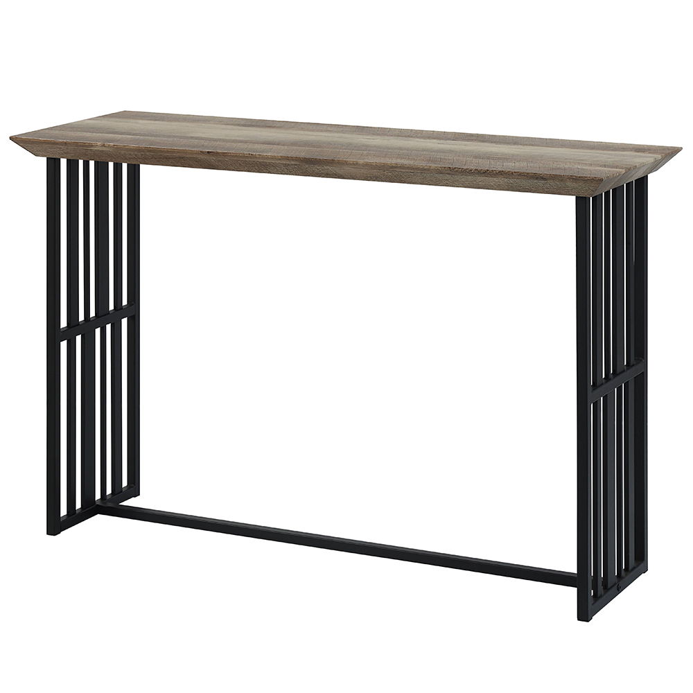 Zudora - Sofa Table - Antique Oak & Black - Urban Living Furniture (Los Angeles, CA)
