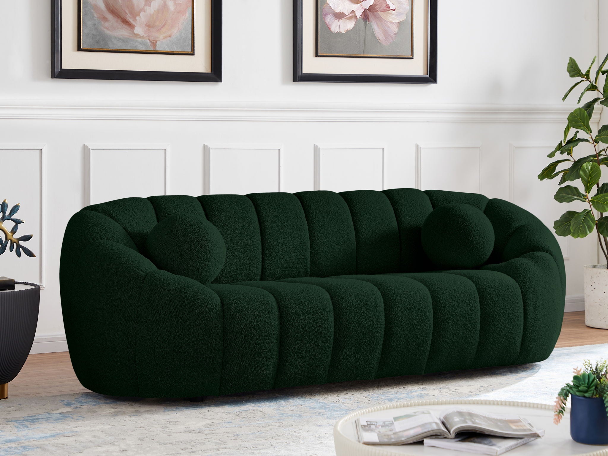 Elijah - Boucle Sofa - Urban Living Furniture (Los Angeles, CA)