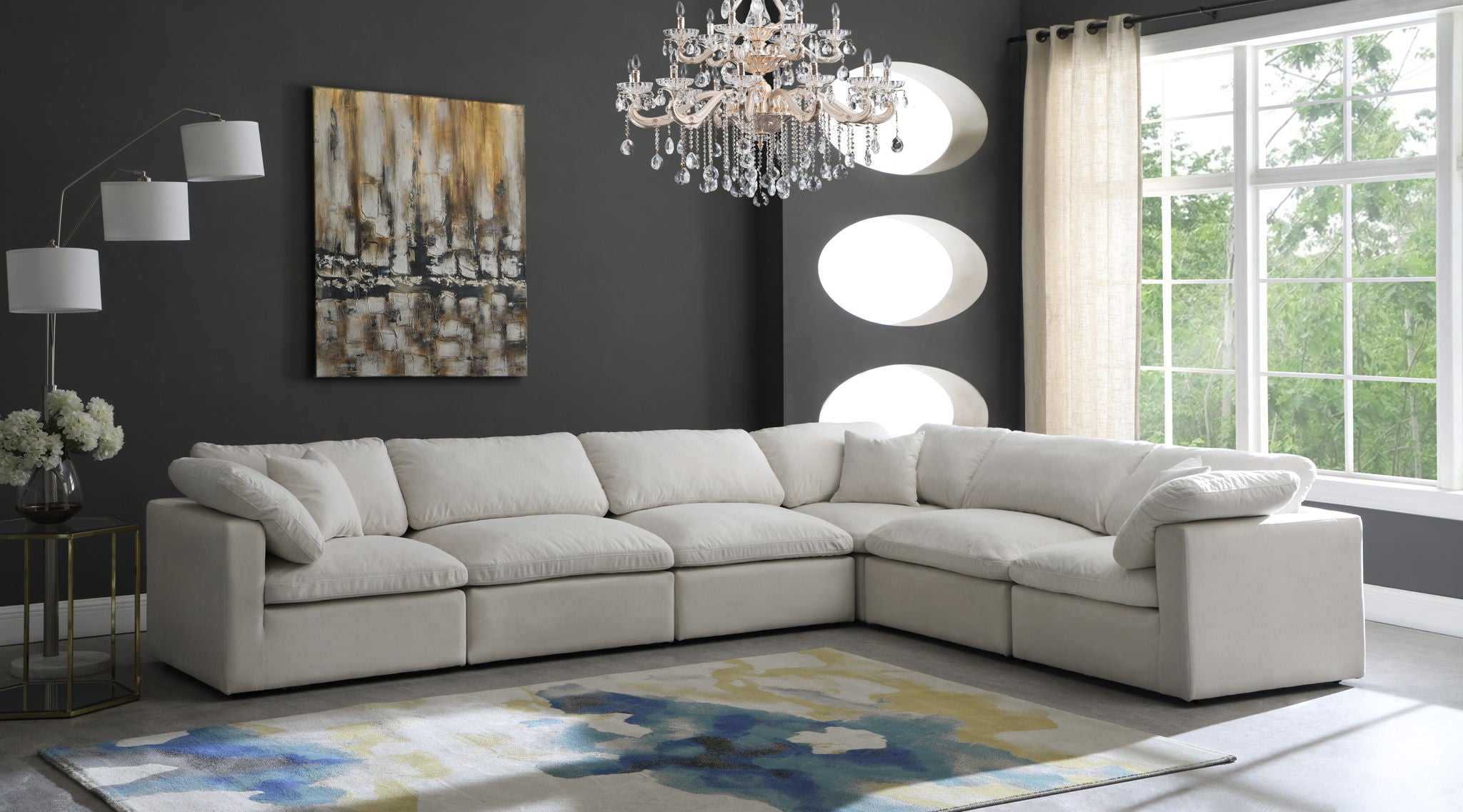 Plush - 6 Piece Modular Sectional - Urban Living Furniture (Los Angeles, CA)