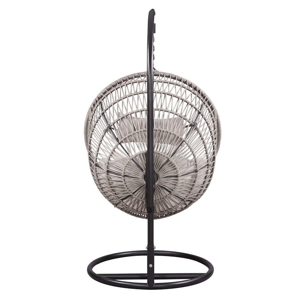 Vasant - Hanging Chair - Beige Fabric & Rope - Urban Living Furniture (Los Angeles, CA)