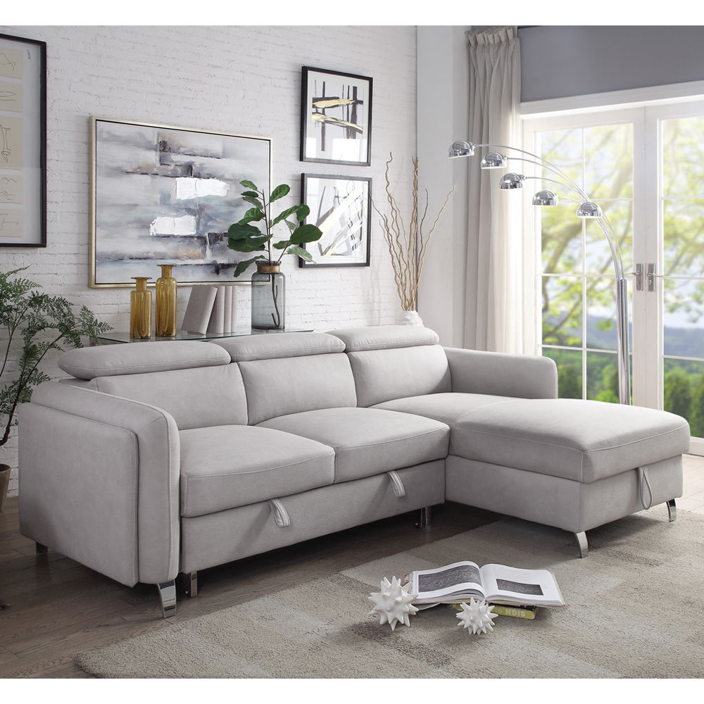 Reyes - Sectional Sofa - Beige - Urban Living Furniture (Los Angeles, CA)