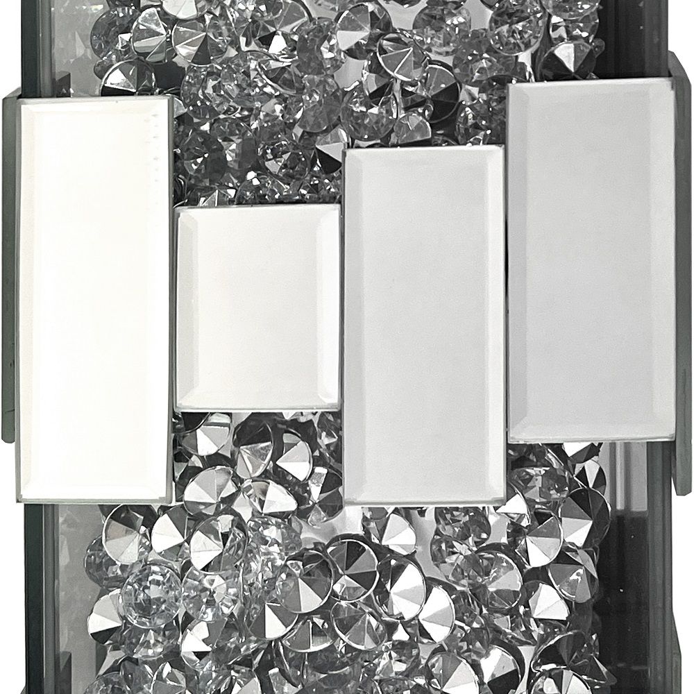 Noralie - 30" Table Lamp - Mirrored & Faux Diamonds - Urban Living Furniture (Los Angeles, CA)