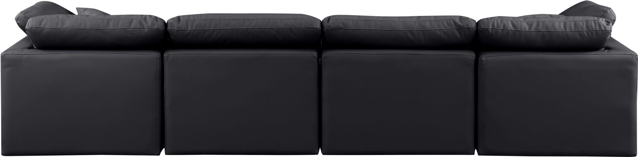 Indulge - Faux Leather 4 Seat Modular Sofa - Urban Living Furniture (Los Angeles, CA)