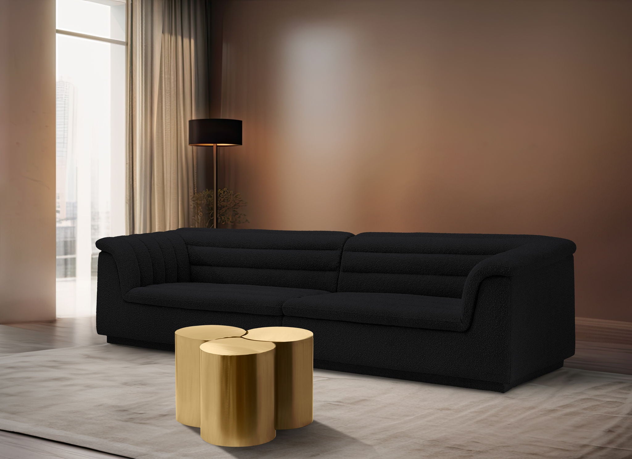 Dimple - 3 Piece Modular Coffee Table - Urban Living Furniture (Los Angeles, CA)