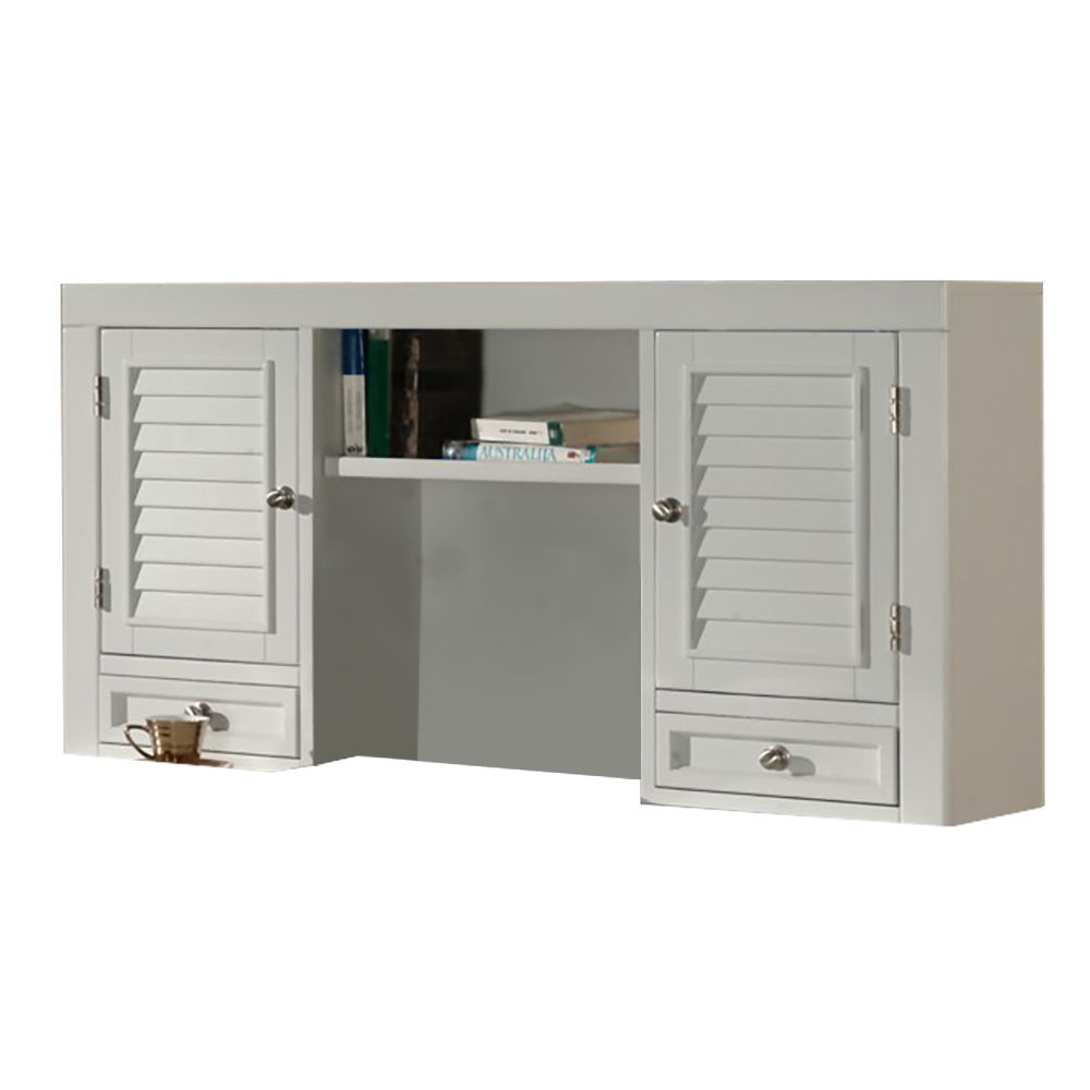 Boca - Credenza With Hutch - Cottage White - Urban Living Furniture (Los Angeles, CA)