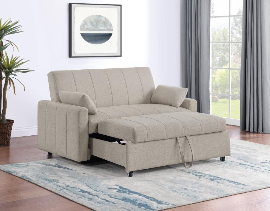 Portland - Boucle Upholstered Sleeper Sofa Bed - Urban Living Furniture (Los Angeles, CA)