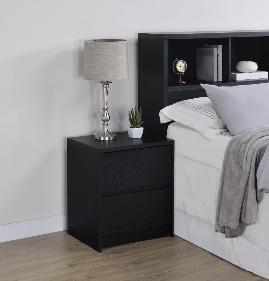 Westpark - 2-Drawer Nightstand LED Lights And USB - Urban Living Furniture (Los Angeles, CA)