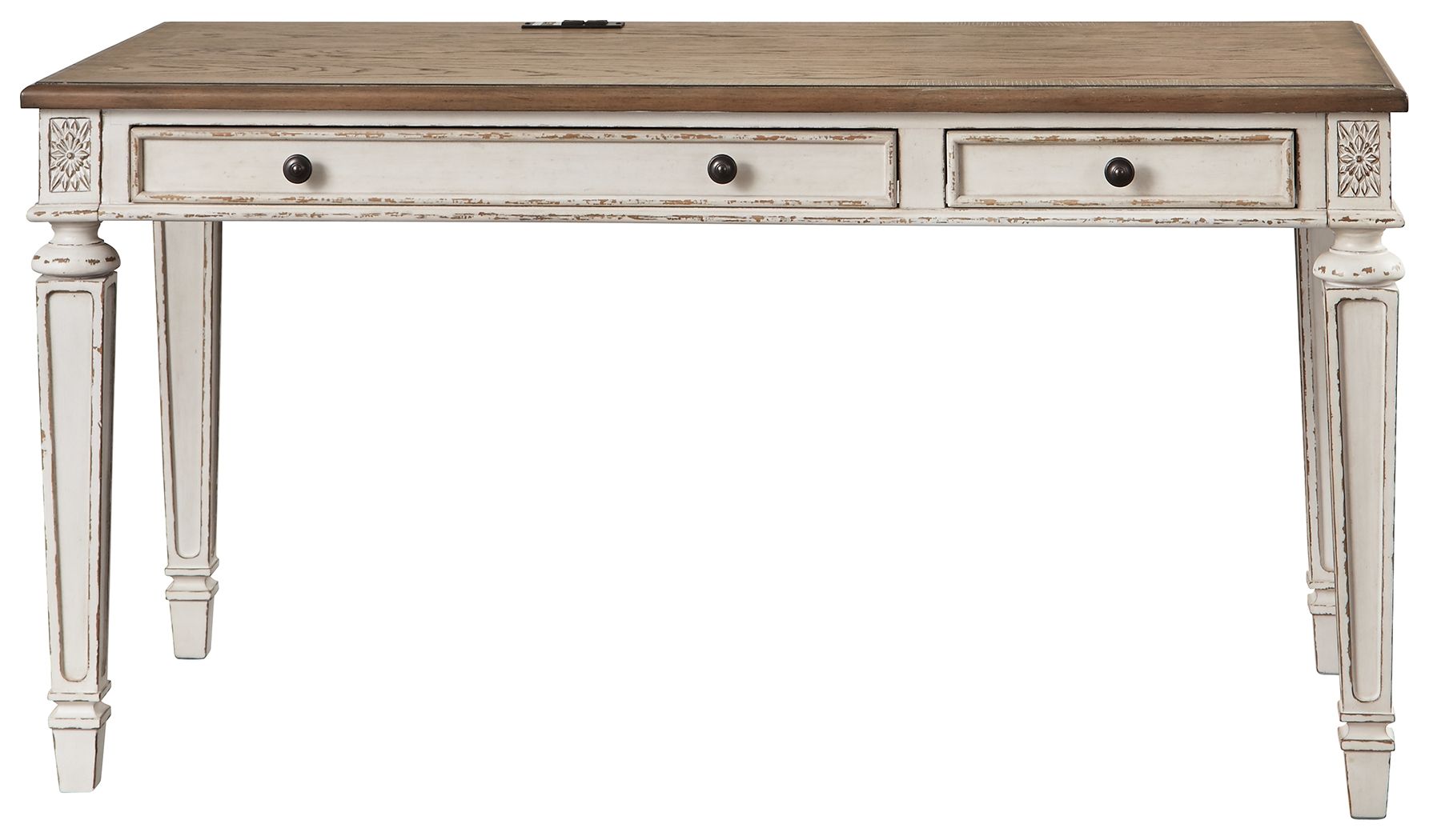 Realyn - Light Brown - Home Office Desk - Urban Living Furniture (Los Angeles, CA)