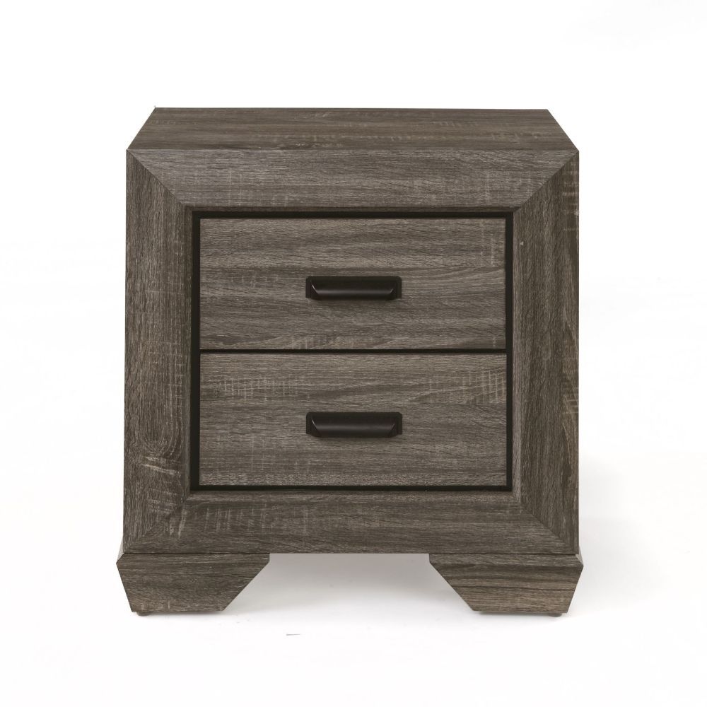 Lyndon - Nightstand - Weathered Gray Grain - Urban Living Furniture (Los Angeles, CA)