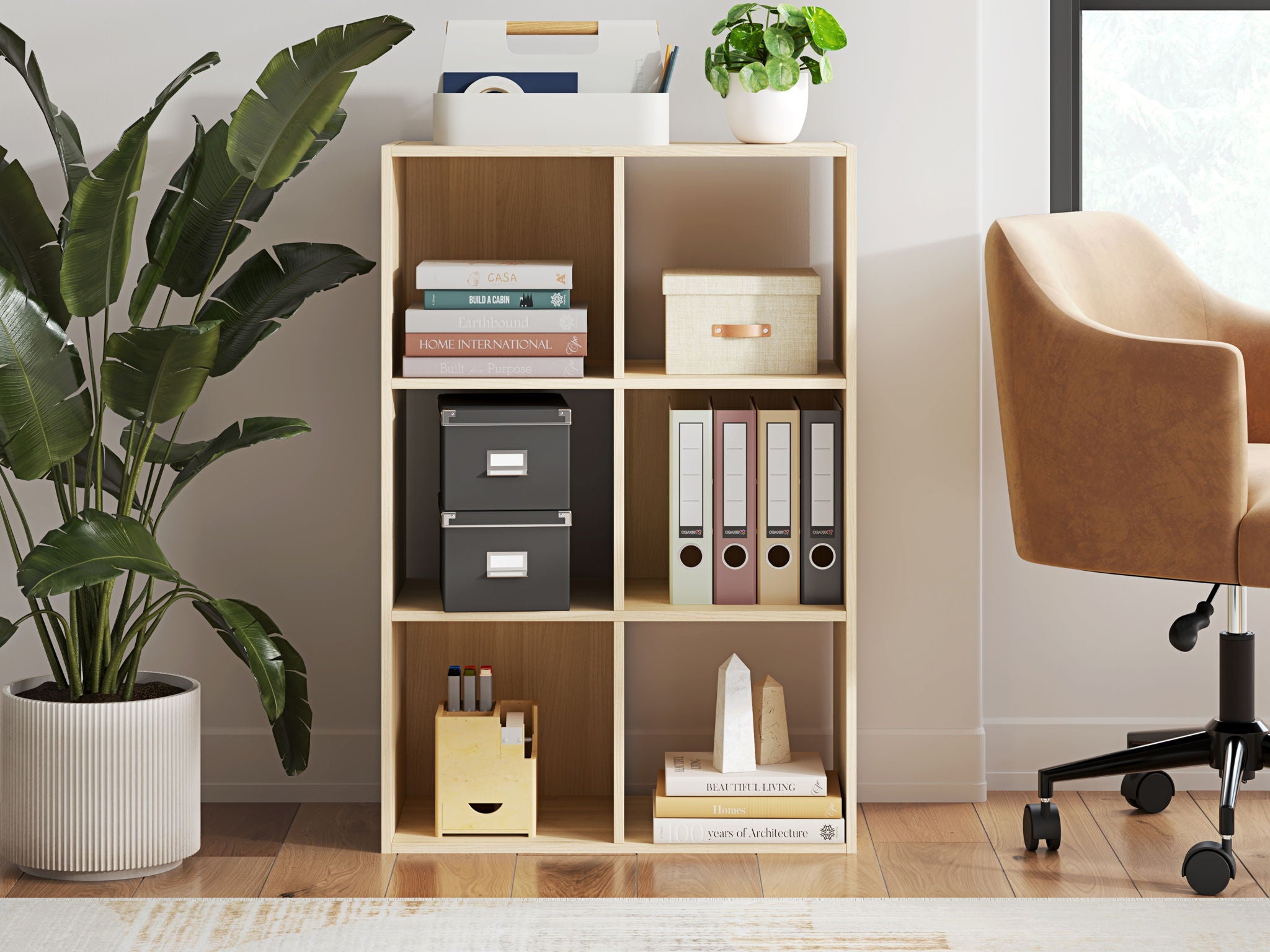 Piperton - Cube Organizer - Wood - Urban Living Furniture (Los Angeles, CA)