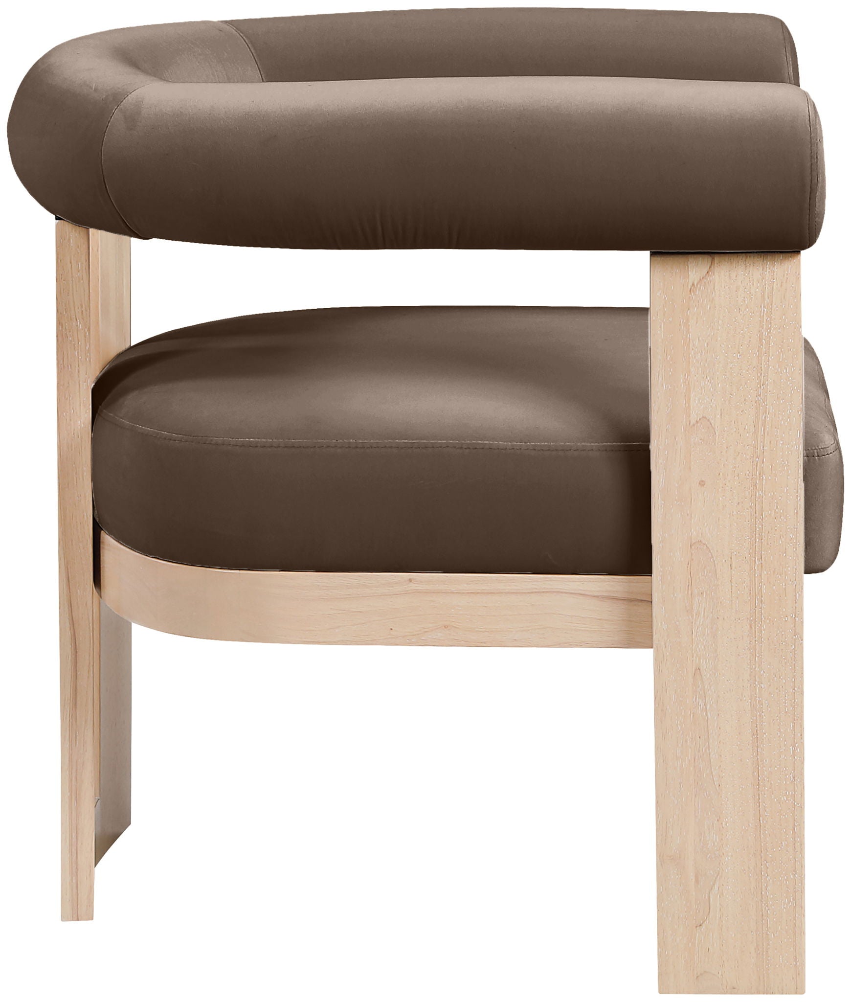 Arienzo - Performance Fabric Upholstered Accent Chair - Natural Base - Urban Living Furniture (Los Angeles, CA)