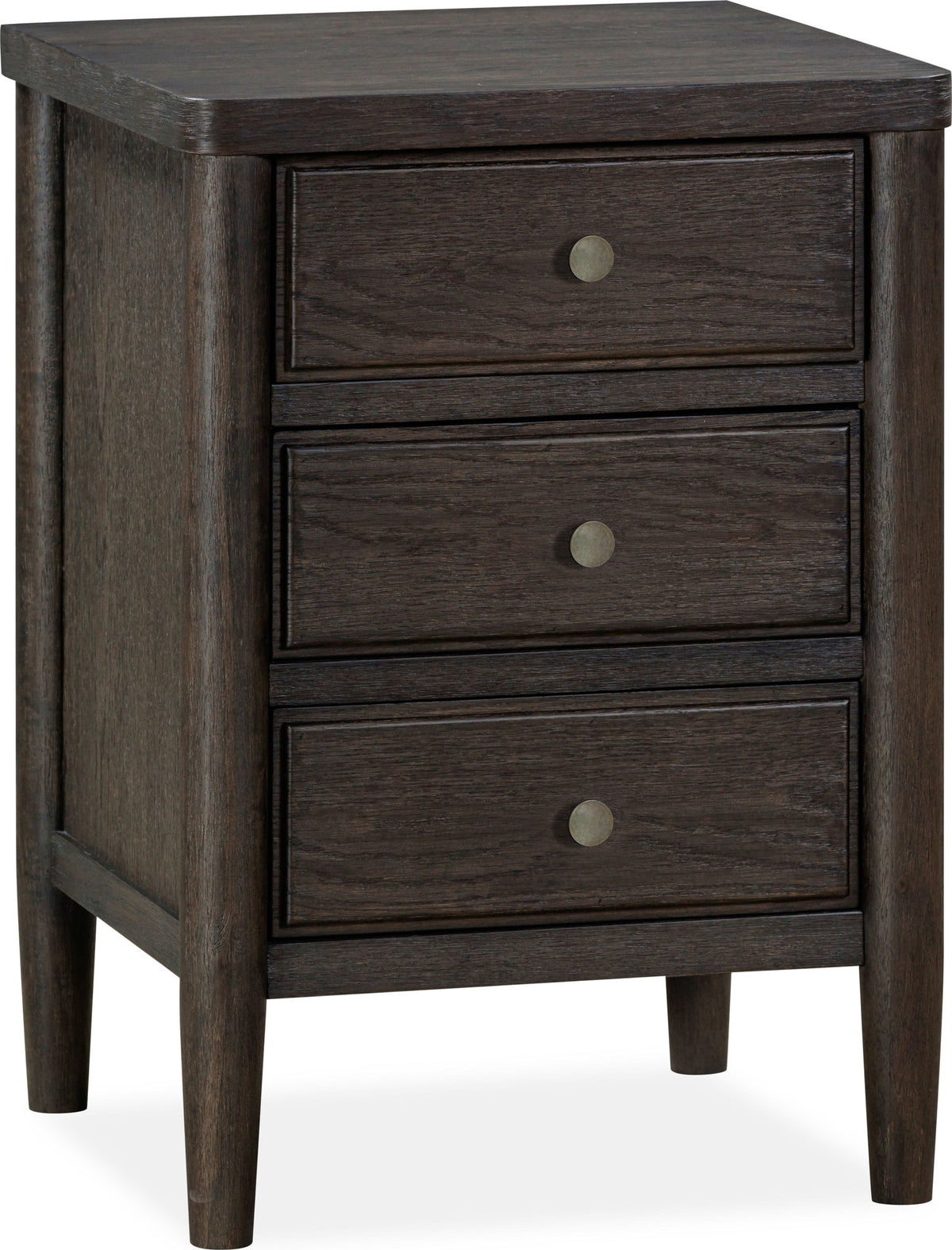 Rockport - Three Drawer Small Nightstand - Yin